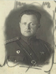 Александр Апполонович Братин после награждения орденом Красной Звезды, середина июня 1943 года